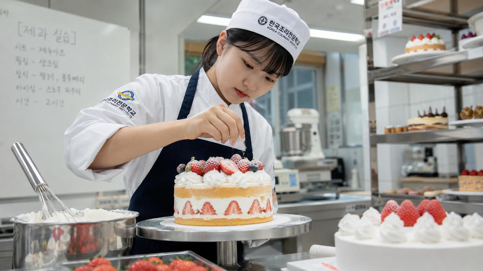 LỚP HỌC LÀM BÁNH MIỄN PHÍ TRUYỀN CẢM HỨNG TỪ CÔ GIÁO U75