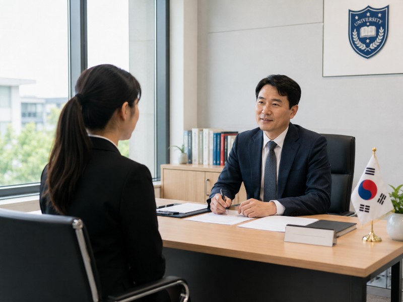 cách trả lời phỏng vấn du học hàn quốc